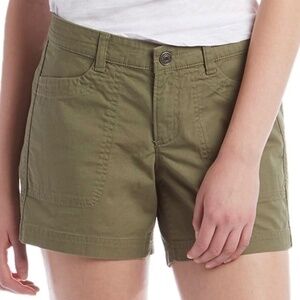 The North Face Boulder stretch short in olive green